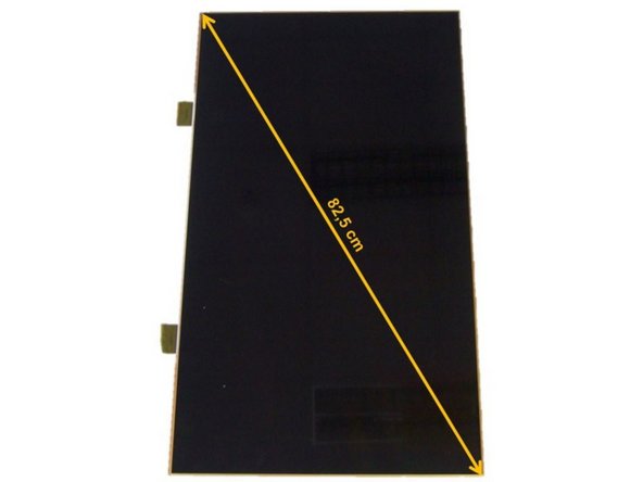 Panasonic TX-32AW304 TV set, Removal of Liquid Crystal Display (LCD): step 4, image 2 of 2