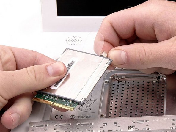 iBook G4 14" 933 MHz-1.33 GHz Upper Case Replacement: step 6, image 1 of 1