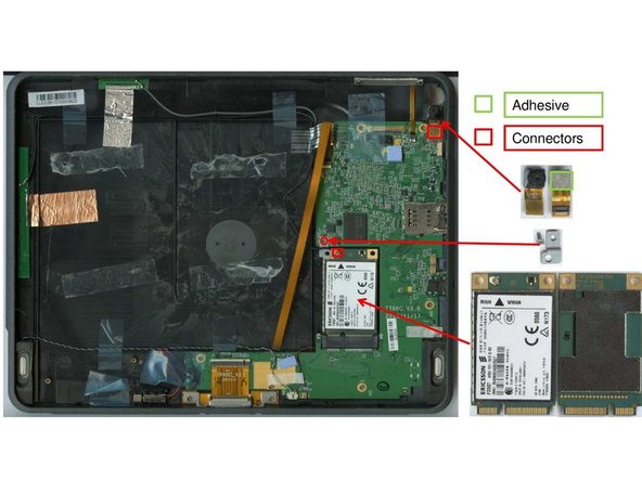 Blaupunkt Discovery, Removal of camera: step 3, image 1 of 1