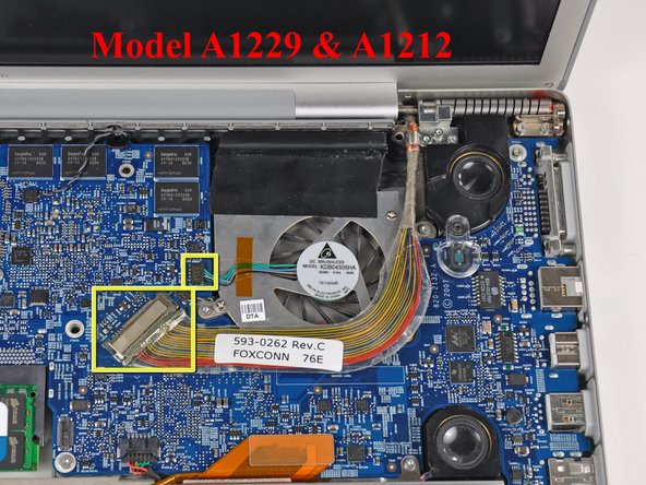 MacBook Pro 17" Models A1151 A1212 A1229 and A1261 Right Fan Replacement: step 11, image 2 of 2
