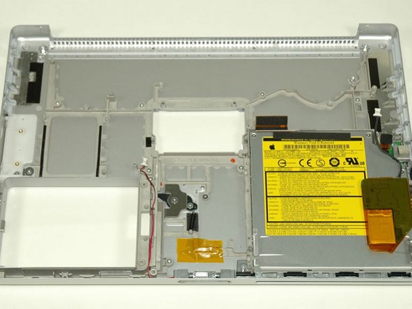 PowerBook G4 Aluminum 15" 1.5-1.67 GHz Lower Case Replacement: step 51, image 1 of 1