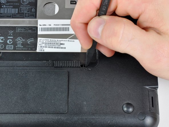 HP Mini 1000 RAM Replacement: step 3, image 2 of 2