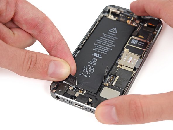 iPhone 5s Battery Replacement: step 25, image 1 of 3