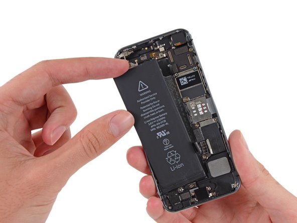 iPhone 5s Battery Replacement: step 29, image 2 of 3