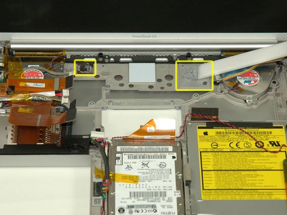 PowerBook G4 Aluminum 15" 1.5-1.67 GHz Left Clutch Hinge Replacement: step 21, image 1 of 1