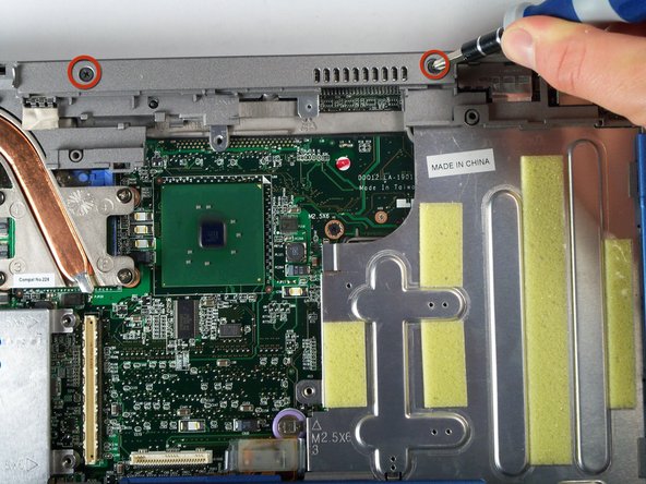 Dell Inspiron 8600 Upper Case Replacement: step 9, image 1 of 2