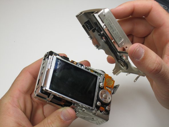 Canon Powershot SD550 Outer Case Replacement: step 5, image 3 of 3