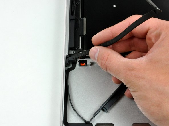 MacBook Unibody Model A1278 Hard Drive Cable Replacement: step 20, image 2 of 2