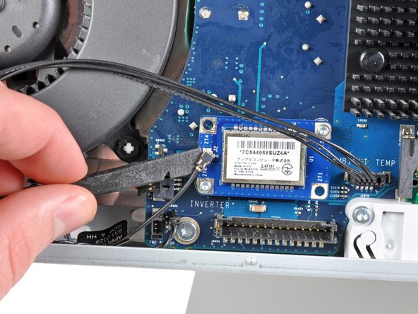 iMac Intel 24" EMC 2111 Optical Drive Fan Replacement: step 27, image 1 of 1