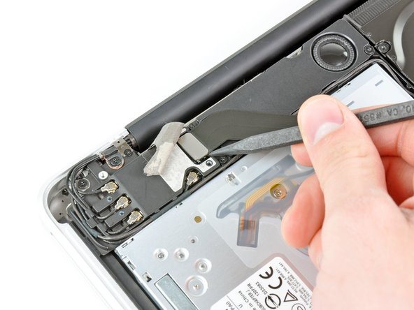 MacBook Pro 13" Unibody Early 2011 AirPort/Bluetooth Cable Replacement: step 7, image 1 of 1
