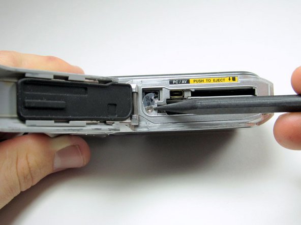 Pentax Optio WP Back Casing Replacement: step 3, image 1 of 2