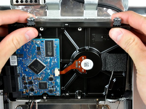 iMac Intel 20" EMC 2266 Hard Drive Data Cable Replacement: step 31, image 1 of 2