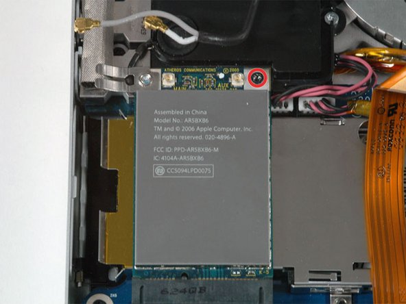 MacBook Pro 17" Models A1151 A1212 A1229 and A1261 Heat Sink Replacement: step 23, image 1 of 1