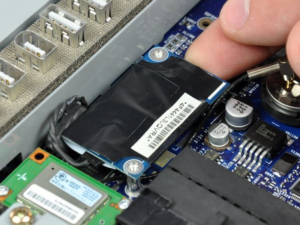 iMac G5 17" Model A1058 Modem Replacement: step 7, image 2 of 2