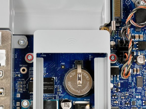 iMac G5 20" Model A1076 PRAM Battery Replacement: step 5, image 1 of 1