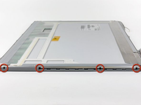 PowerBook G4 Aluminum 17" 1-1.67 GHz Front Display Bezel Replacement: step 43, image 1 of 2