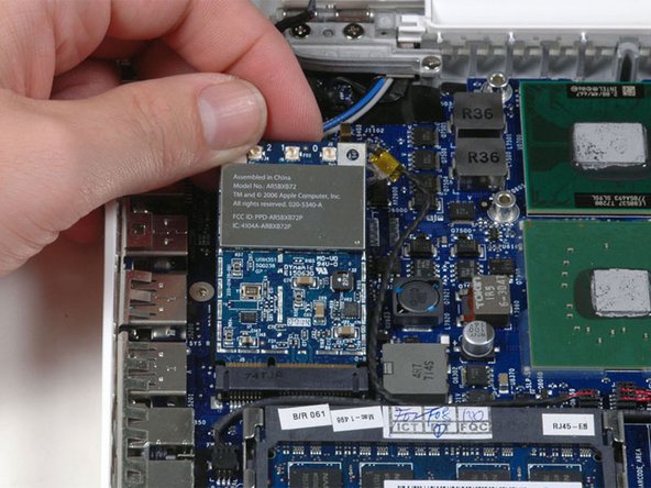 MacBook Core 2 Duo PRAM Battery Replacement: step 26, image 1 of 1