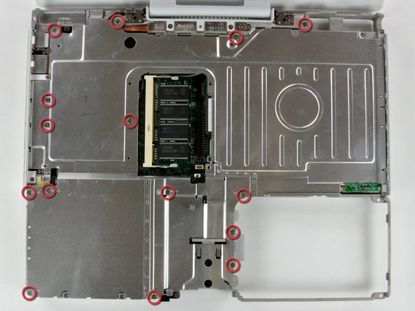 iBook G4 12" 1.33 GHz Modem Replacement: step 28, image 1 of 1