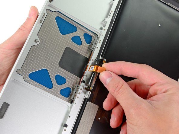 MacBook Unibody Model A1278 Upper Case Replacement: step 49, image 2 of 2