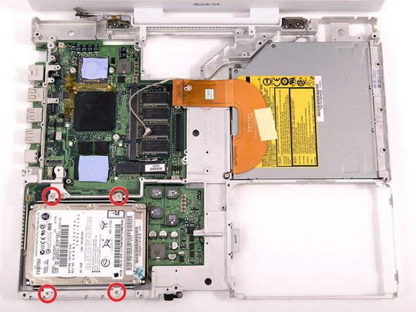 iBook G4 14" 933 MHz-1.33 GHz Logic Board Replacement: step 52, image 1 of 1