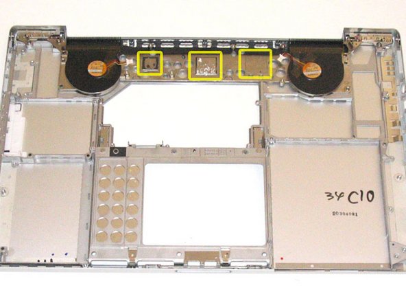 PowerBook G4 Aluminum 17" 1-1.67 GHz Logic Board Replacement: step 22, image 1 of 1