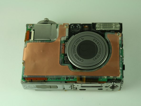 Canon PowerShot S400 Shutter Button Assembly Replacement: step 3, image 3 of 3