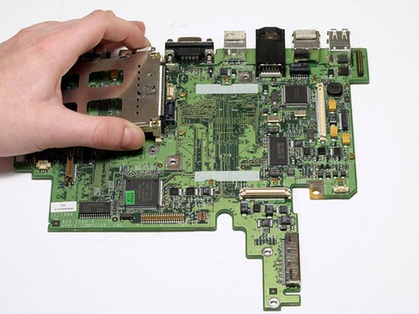 PowerBook G3 Lombard PC Card Cage Replacement: step 49, image 1 of 1