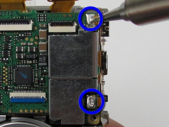 Canon PowerShot S500 Logic Board Replacement: step 22, image 2 of 2