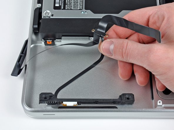 MacBook Pro 15" Unibody Mid 2009 Hard Drive Cable Replacement: step 13, image 2 of 2