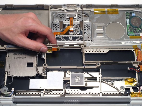 PowerBook G4 Titanium Onyx Upper Case Replacement: step 30, image 1 of 1