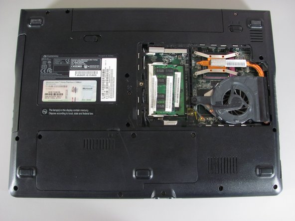 Gateway SA1 RAM Replacement: step 4, image 2 of 2