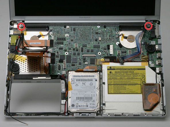 PowerBook G4 Aluminum 15" 1-1.5 GHz Right Clutch Hinge Replacement: step 23, image 1 of 1