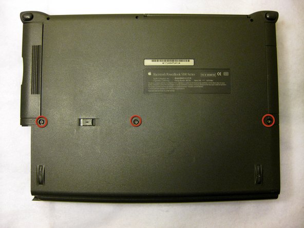 Macintosh Powerbook 5300cs RAM Replacement: step 3, image 1 of 1