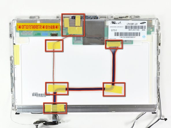 MacBook Core Duo Display Data Cable Replacement: step 53, image 1 of 1