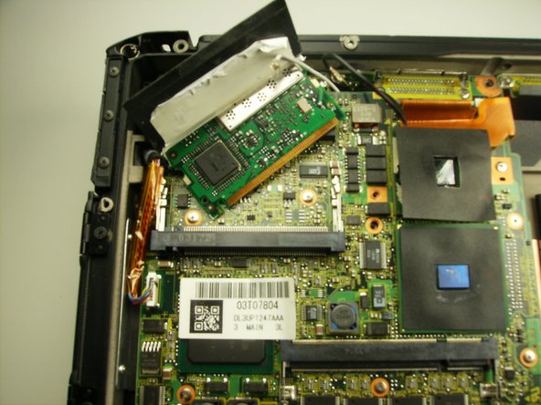 Panasonic Toughbook CF-29 Wireless Card Replacement: step 12, image 1 of 2