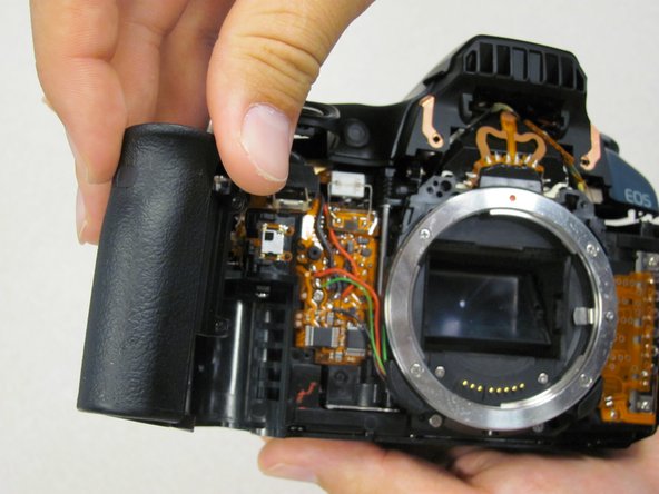 Canon EOS 30 Battery Door Replacement: step 16, image 1 of 1