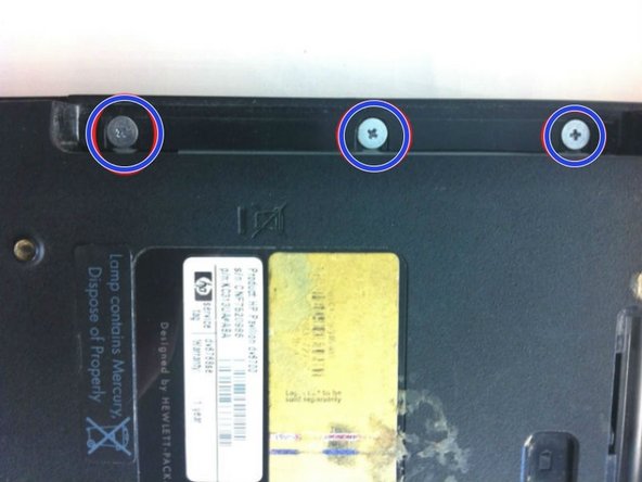 HP Pavilion dv6000 Fan Replacement: step 3, image 2 of 2