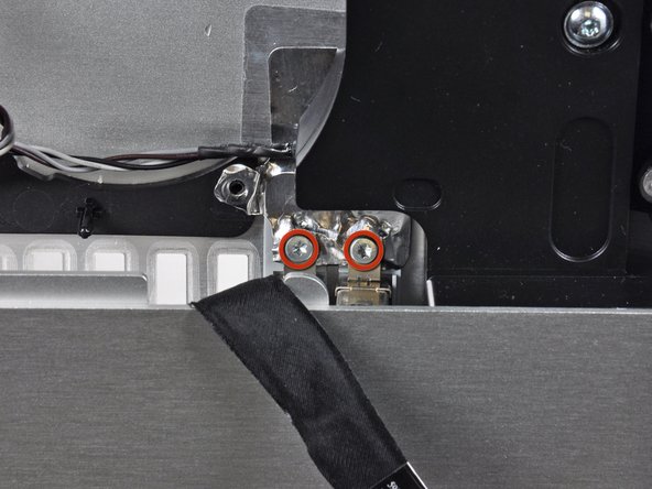 iMac Intel 21.5" EMC 2308 Right Speaker Replacement: step 36, image 1 of 2