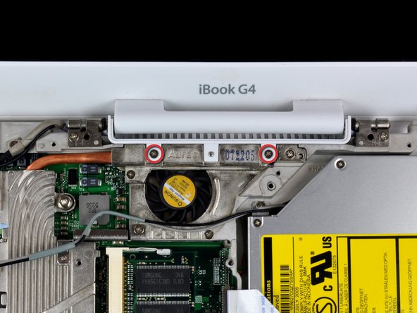 iBook G4 12" 1.33 GHz Heat Sink Replacement: step 37, image 1 of 1