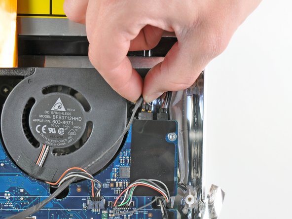 iMac Intel 24" EMC 2111 Left Speaker Replacement: step 14, image 2 of 2