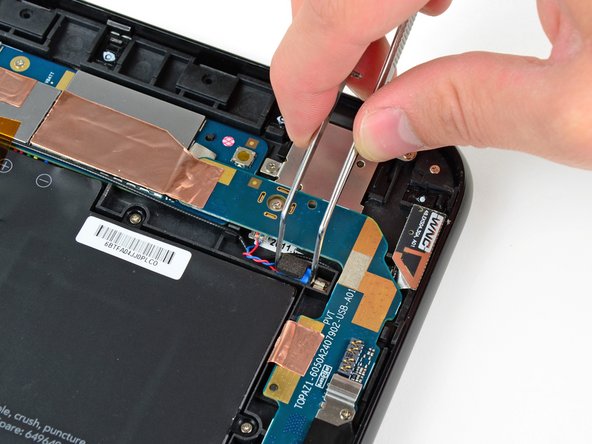 HP TouchPad Vibrator Motor Replacement: step 11, image 1 of 1