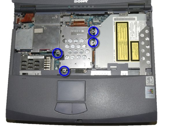 Sony VAIO PCG-933A Thermal Paste Replacement: step 9, image 1 of 3
