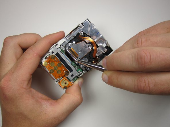 Canon Powershot SD550 Zoom Lens Assembly Replacement: step 9, image 2 of 2