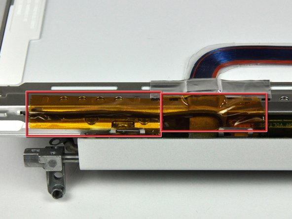 PowerBook G4 Aluminum 15" 1.5-1.67 GHz Inverter/Antenna Cables Replacement: step 47, image 1 of 1