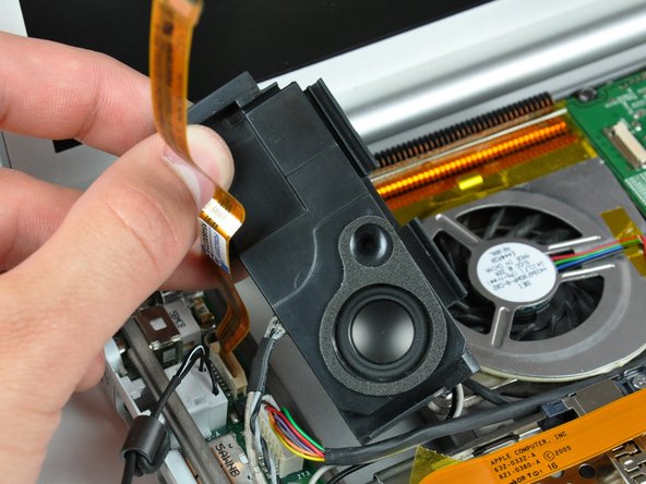 PowerBook G4 Aluminum 17" 1.67 GHz (High-Res) Logic Board Replacement: step 18, image 2 of 2