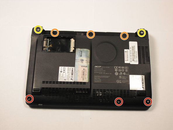 Acer Aspire One ZG5 RAM Replacement: step 14, image 1 of 2