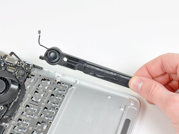 MacBook Air 11" Late 2010 Left Speaker Replacement: step 10, image 2 of 2