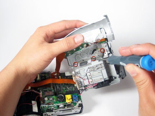 Canon Optura 100MC Speaker Replacement: step 21, image 1 of 1