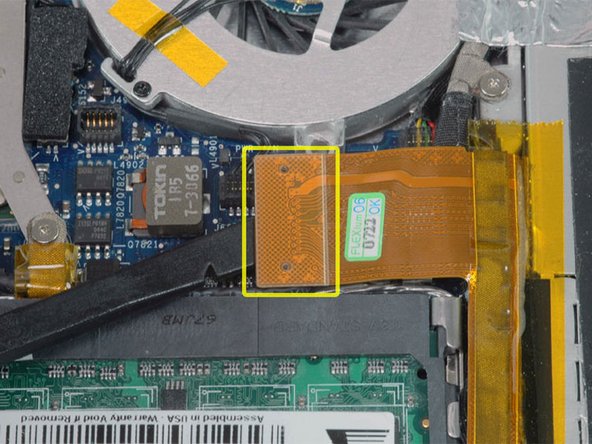 MacBook Core Duo Fan Replacement: step 13, image 1 of 1