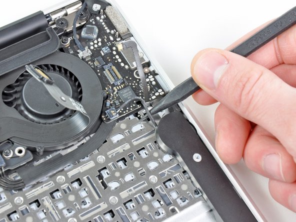 MacBook Air 11" Late 2010 Left Speaker Replacement: step 8, image 1 of 1